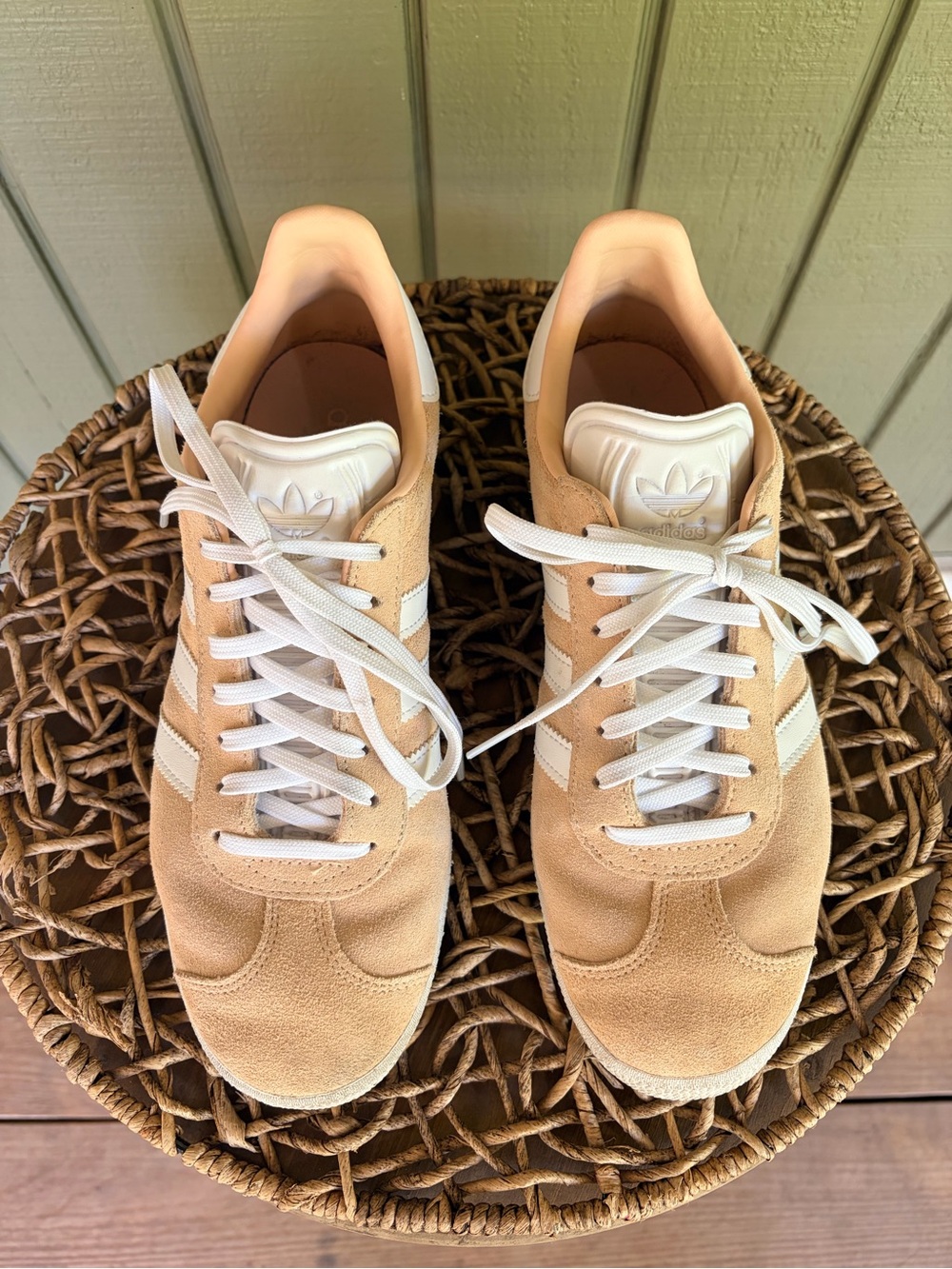 Adidas Gazelle Halo Blush Pink Suede Women's Size 10 Men's 9 ID7006 - Picture 4 of 7